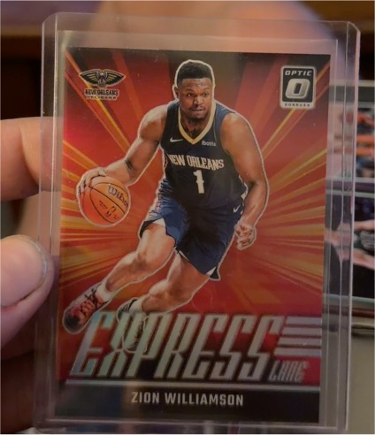 2024-25 Panini Donruss Optic #20 Zion Williamson Express Lane — front