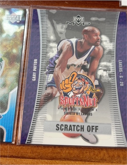 2003-04 Upper Deck MVP Sportsnut Fantasy #SN42 Gary Payton — front