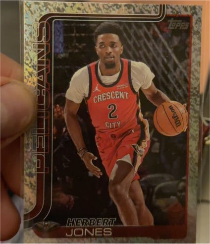 2025-26 Topps #189 Herbert Jones — front