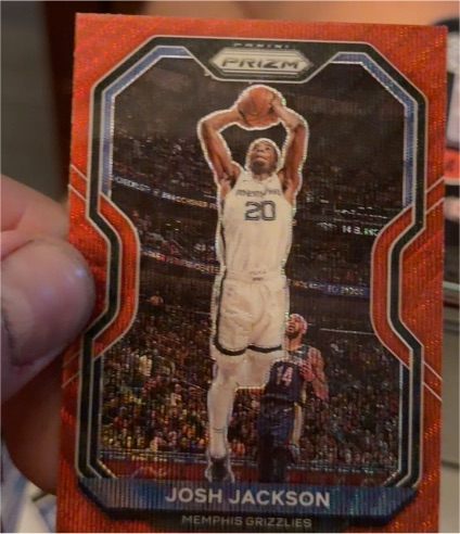 2020-21 Panini Prizm #106 Josh Jackson — front