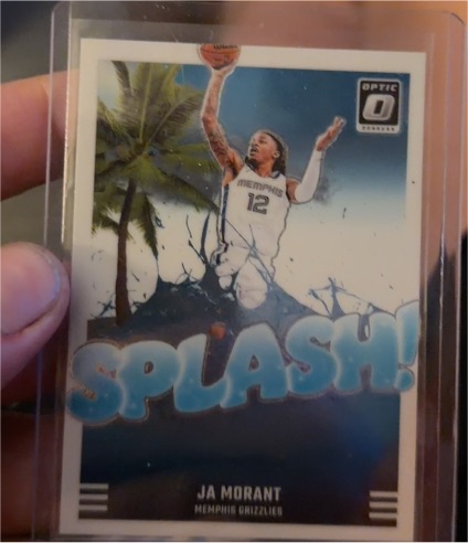 2024-25 Donruss Optic #15 Ja Morant Splash! — front