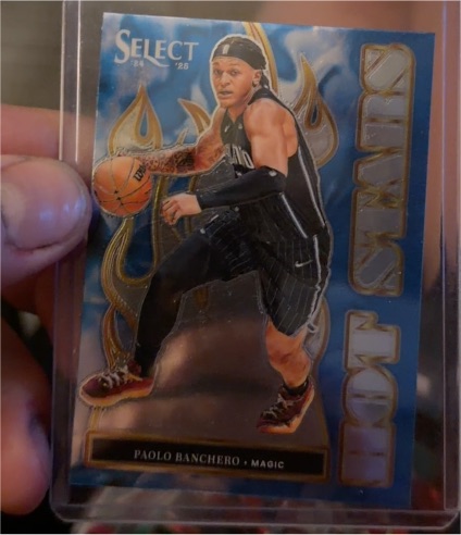 2024-25 Panini Select #9 Hot Stars Paolo Banchero — front