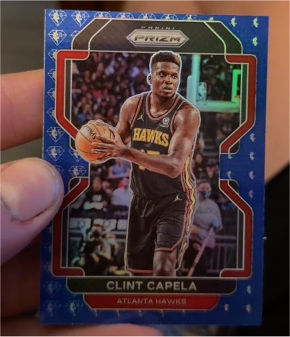 2021-22 Panini Prizm #187 Clint Capela — front