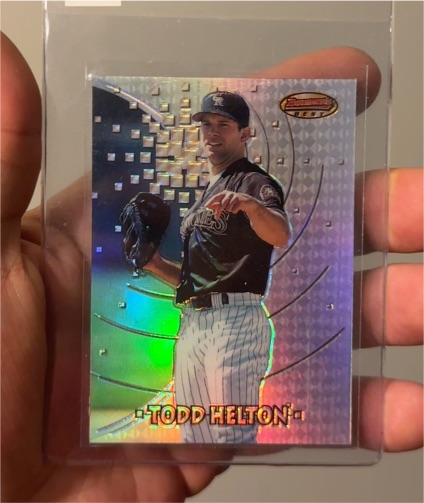 1997 Bowman's Best #109 Todd Helton — front