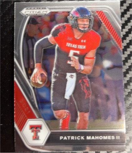 2021 Panini Prizm Draft Picks #7 Patrick Mahomes II — front
