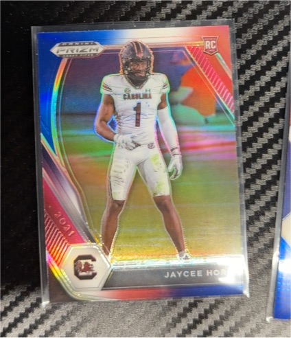 2021 Panini Prizm Draft Picks #142 Jaycee Horn — front