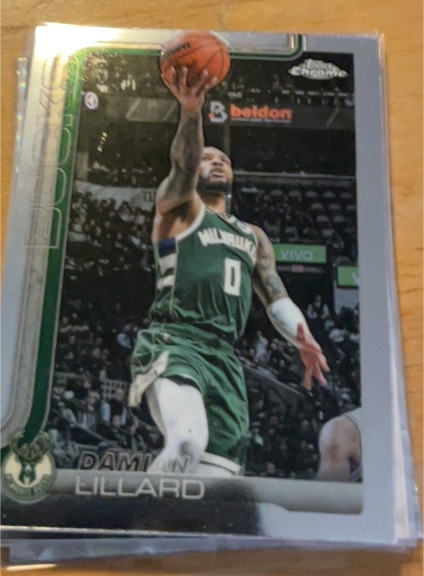 2025-26 Topps Chrome #153 Damian Lillard — front
