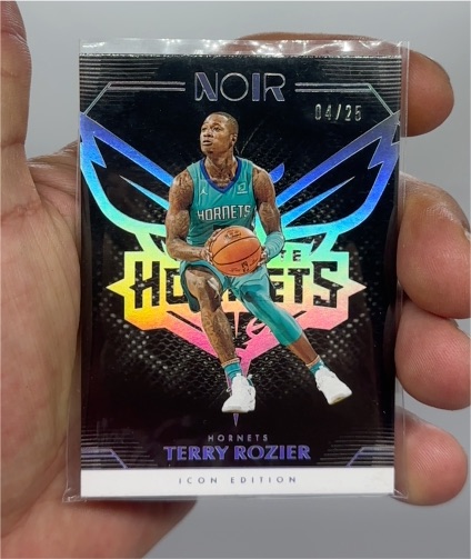 2019-20 Panini Noir Icon Edition #86 Terry Rozier — front