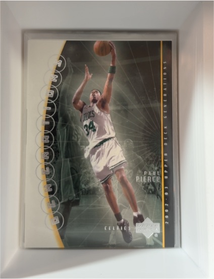 2002-03 Upper Deck Generations #2 Paul Pierce — front