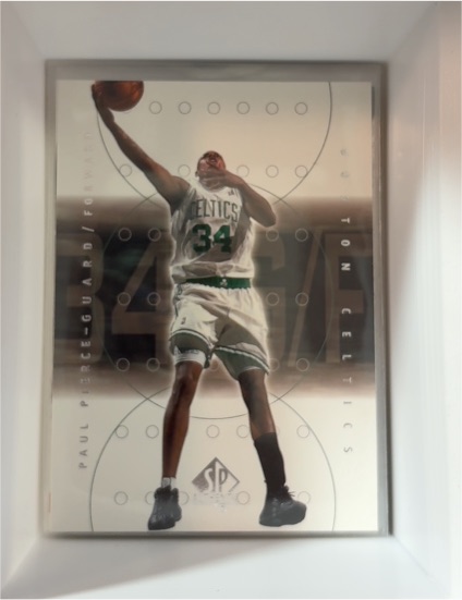 2000-01 Upper Deck SP Authentic #4 Paul Pierce — front