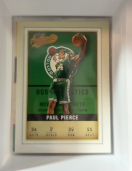 2001-02 Fleer Authentix #39 Paul Pierce — front