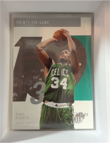 2002-03 Topps Ten #3 Paul Pierce — front