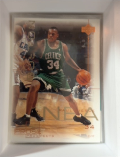2000-01 Upper Deck Pros & Prospects #4 Paul Pierce — front