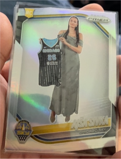 2025 Panini Prizm WNBA #85 Ajsa Sivka — front