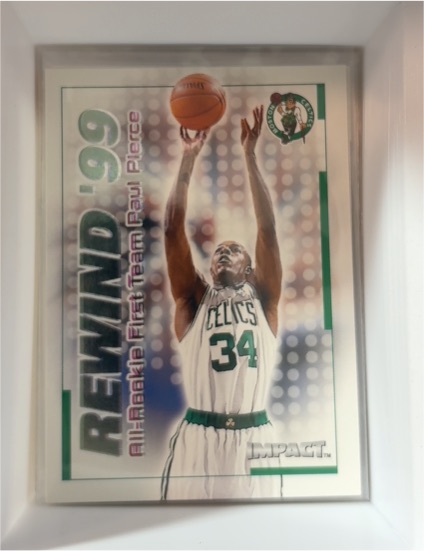 1999-00 Skybox Impact Rewind '99 #31RN Paul Pierce — front
