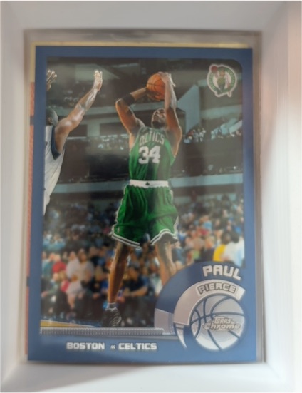 2002-03 Topps Chrome #62 Paul Pierce — front