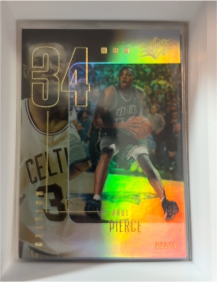 1999-00 Upper Deck SPx #4 Paul Pierce — front