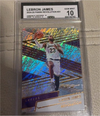 2024-25 Panini Revolution #31 LeBron James — front