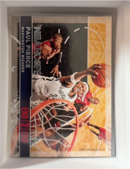 2014-15 NBA Hoops #14 Paul Pierce End 2 End — front