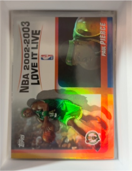 2003-04 Topps #LL-PP Paul Pierce Love it Live — front