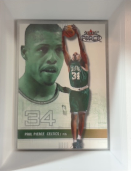 2001-02 Fleer Force #55 Paul Pierce — front