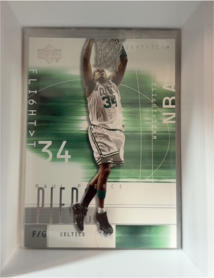 2001-02 Upper Deck Flight Team #24 Paul Pierce — front