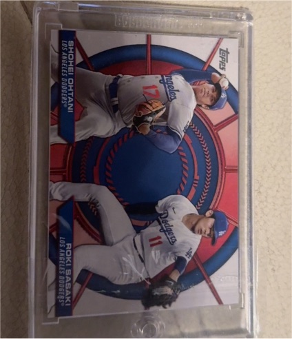 2025 Topps Series 2 #DD-15 Shohei Ohtani & Roki Sasaki — front