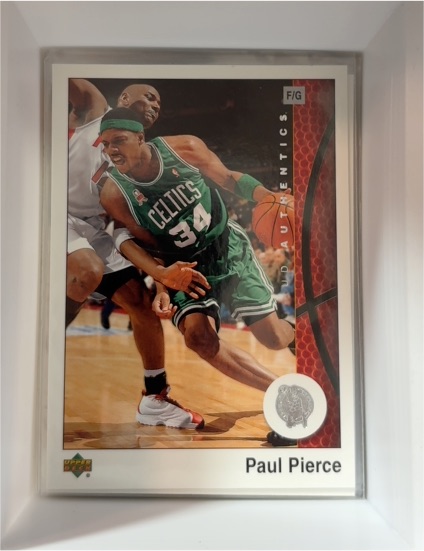 2002-03 Upper Deck Authentics #4 Paul Pierce — front