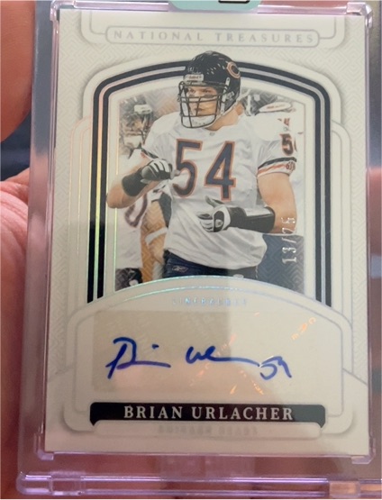 2021 Panini National Treasures #13 Brian Urlacher — front