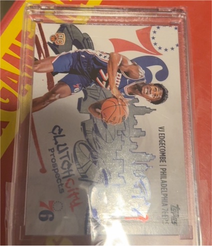 2025 Topps Clutch City Prospects #CC-3 VJ Edgecombe — front