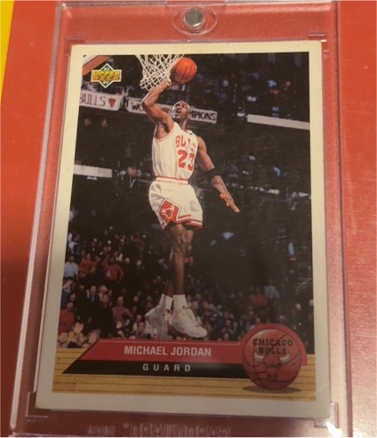1992-93 Upper Deck McDonald's #P5 Michael Jordan — front