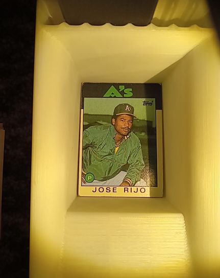 1986 Topps #536 Jose Rijo — front