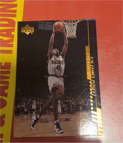 1994-95 Upper Deck #241 James Posey — front