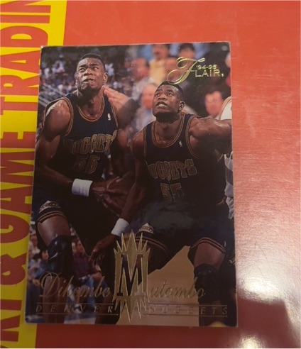 1994-95 Flair #40 Dikembe Mutombo Denver Nuggets — front