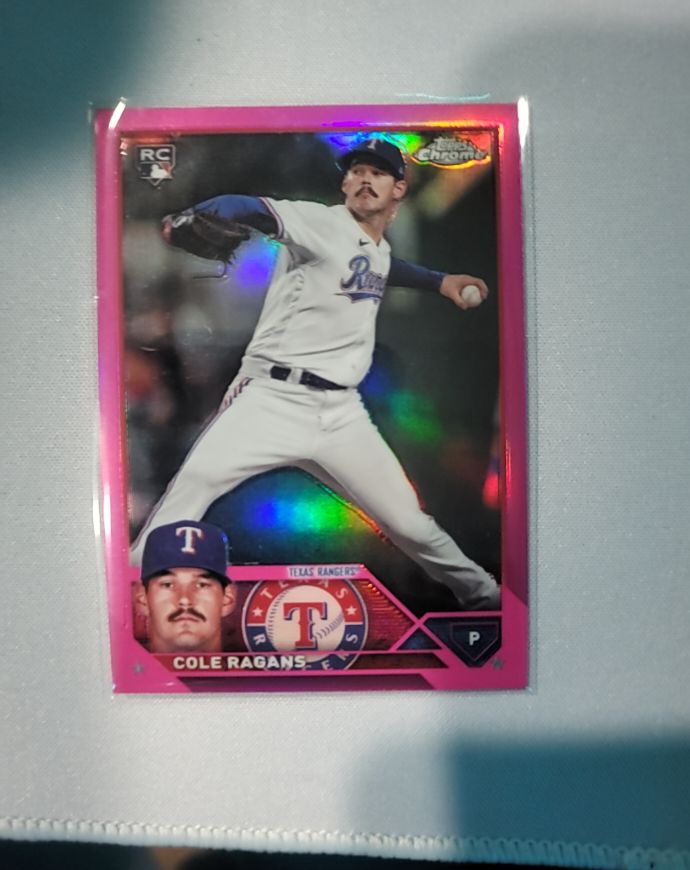 2023 Topps Chrome Update #USC195 Cole Ragans — front