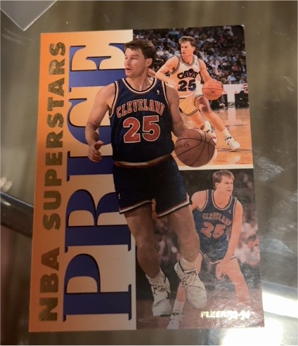 1993-94 Fleer NBA Superstars #17 Mark Price — front