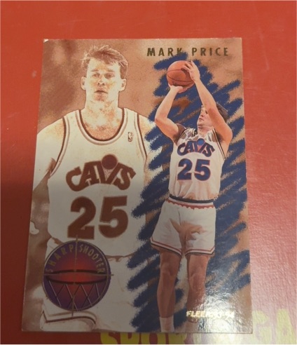 1993-94 Fleer #5 Mark Price Sharpshooters — front