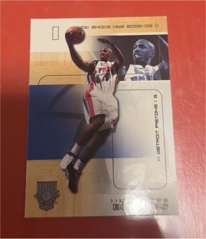 2002-03 Fleer Hot Shots NBA #I Ben Wallace — front