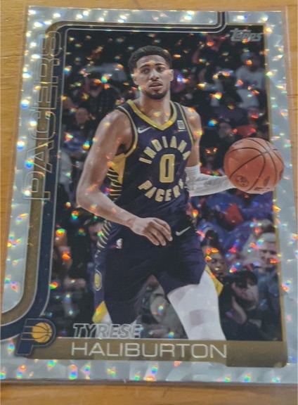 2025-26 Topps #47 Tyrese Haliburton — front