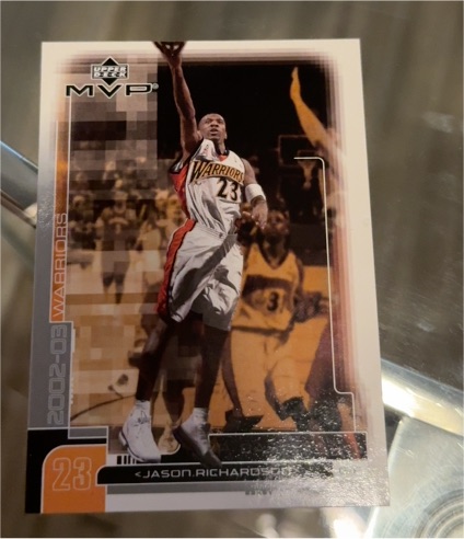 2002-03 Upper Deck MVP #53 Jason Richardson — front