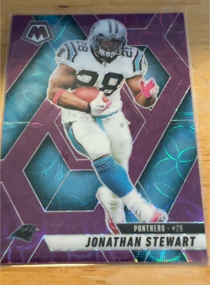 2025 Panini Mosaic #17 Jonathan Stewart — front