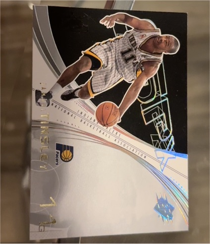 2002-03 Upper Deck SPx #28 Reggie Miller — front