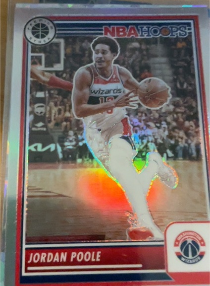 2023-24 Panini NBA Hoops Premium Stock #277 Jordan Poole — front