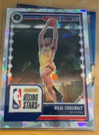 2023-24 Panini NBA Hoops Premium Stock #287 Bilal Coulibaly — front
