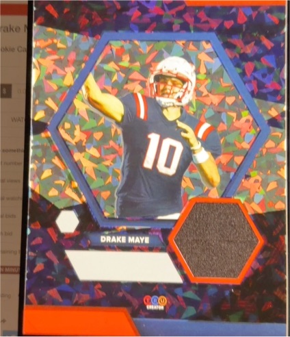 2024 TruCreator Collection #JC-DM Drake Maye — front