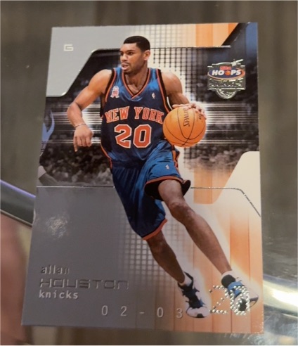2003-04 Upper Deck E-X #24 Allan Houston — front