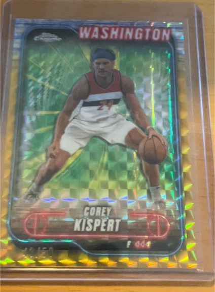 2024-25 Topps Chrome #24 Corey Kispert — front