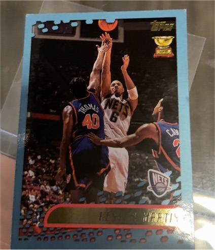 2001-02 Topps #186 Kenyon Martin — front
