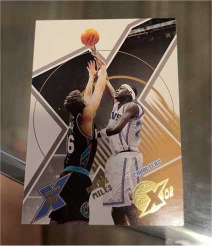 2002-03 Topps Xpectations #1 Darius Miles — front