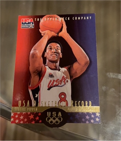 1996 Upper Deck USA Basketball #28-SP4 Scottie Pippen — front